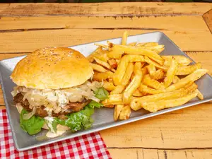 Hamburguesa porky