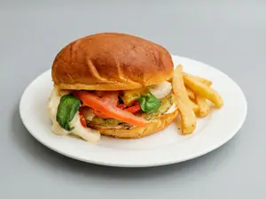 Hamburguesa vegana margarita