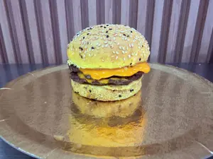 Hamburguesa Doble con cheddar