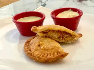 Pastel Frito De Pollo