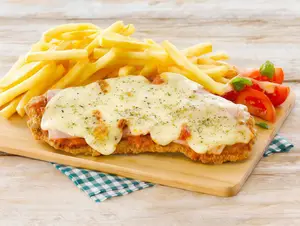 Milanesa a la napolitana