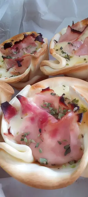 Canastita Jamón Y Queso
