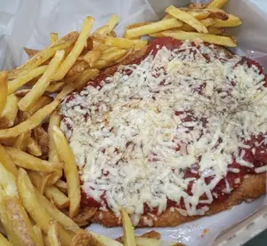 Milanesa a la parmesana