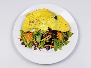 Omelette De Verduras Y Queso