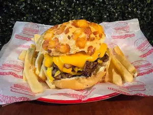 Hamburguesa onion doble
