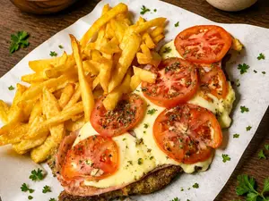 Milanesa napolitana + guarnición