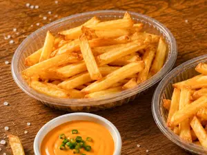 Porción de papas fritas
