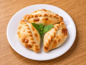 Empanada de cebolla y queso