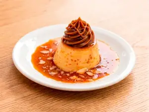 Flan c/ dulce de leche