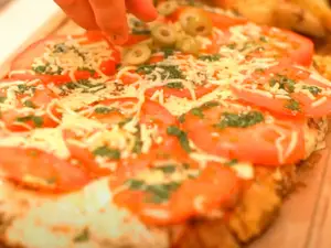 Super milanesa napolitana
