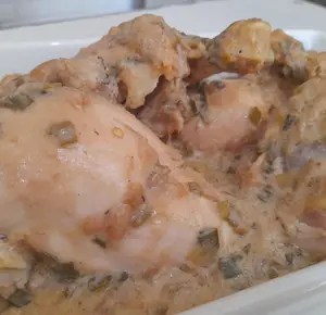 1/4 De Pollo Al Verdeo