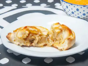 Canastita De Queso Y Cebolla