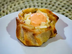 Palmito y salsa golf
