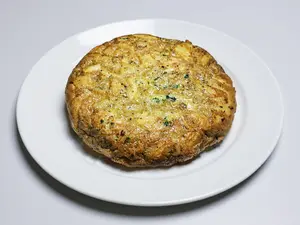 Tortilla de papas sin cebolla