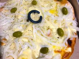 Fugazza con queso americana