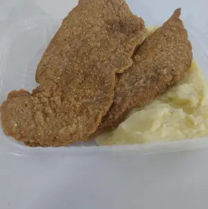 Milanesa de ternera con guarni