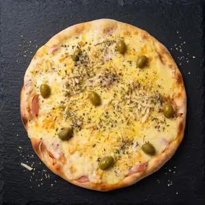 Pizza quatro quesos