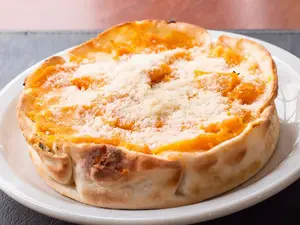 Tarta de calabaza y mozzarella