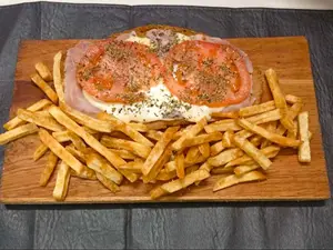 Milanesa o supr napo con guarn