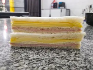 Jamón y queso x 1