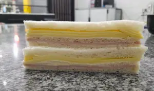 Jamón y queso x 3