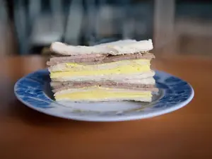 Queso, ternera y mostaza x 3