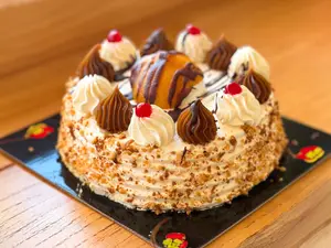 Torta mediana-dulce c/ durazno