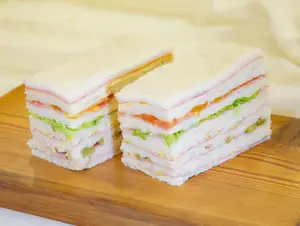 40 dobles jamon y queso
