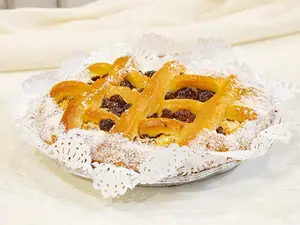 Ricota con pasas de uva chica