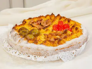 Tarta - frutas secas