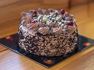 Torta med mousse y choco