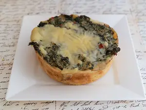 Porción de tarta de zapallito