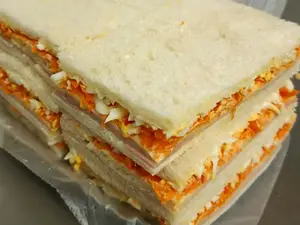 Queso zanahoria y huevo