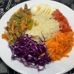 Ensalada con arroz