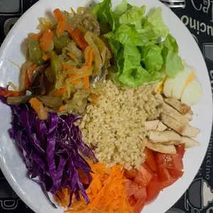 Ensalada con arroz yamani