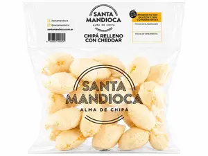 CHIPÁ CHEDDAR CRUDO 500GR