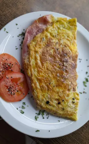 Omelette jamón Y queso