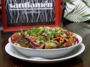 Salteado de vegetales