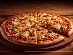 Gigante muzzarella con jamon
