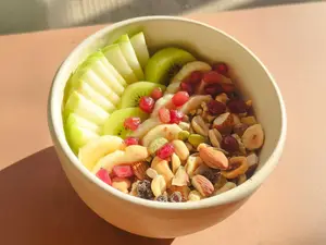 Yogur con granola casero
