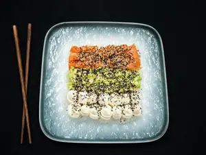 Salad salmon ahumado