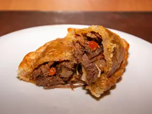 Empanada frita de carne