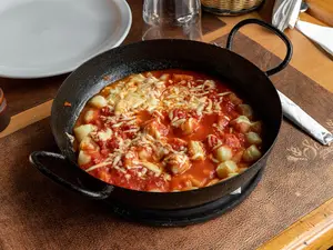 Ñoquis de papa con salsa pomodoro