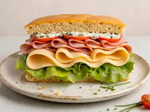 Sandwich sin tacc - lomito ahumado