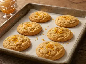 Vainilla & naranja cookie sin tacc
