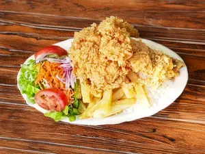 1/4 pollo broaster