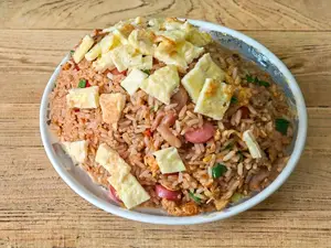 Arroz chaufa casero