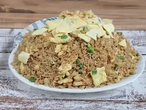 Chaufa de pollo +sopa wantán