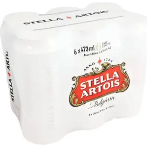 Cerveza Stella Artois 6 x 473 ml