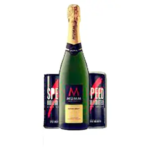 Champagne Mumm Extra Brut 750 Ml+ 2 Speed 250 Ml